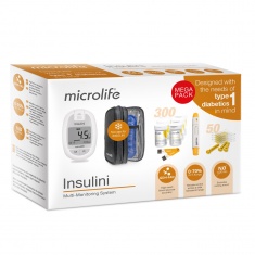 Microlife Insulini Система за мултимониторинг на кръвна захар, общ холестерол и пикочна киселина