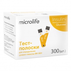 Microlife Insulini Тест-ленти за глюкоза
