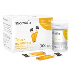 Microlife Insulini Тест-ленти за глюкоза