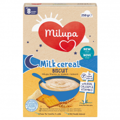Milupa 8м+ Млечна каша с бисквити 250 g