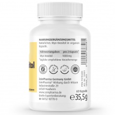 МИО-ИНОЗИТОЛ / MYO-INOSITOL – ZeinPharma (60 капс)