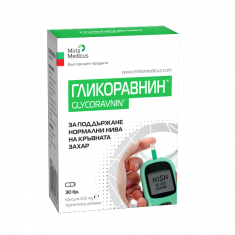 Mirta Medicus Гликоравнин за нормални нива на кръвната захар 475 mg х30 капсули