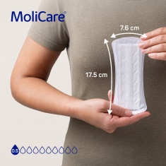 MoliCare Подложки за жени 0,5 капки х28 броя 168056