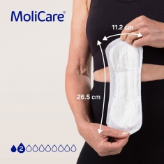 MoliCare Подложки за жени 2 капки х12 броя