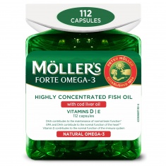 Moller's Омега-3 Форте х112 капсули