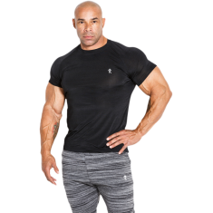 Мъжка тениска с къс ръкав / T-shirt 01 LM Compression Black