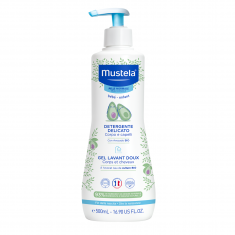 Mustela Измивен гел за коса и тяло 500 ml