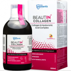 myelements Beautin Collagen с вкус на манго и пъпеш за здрави коса, кожа и нокти х500 ml