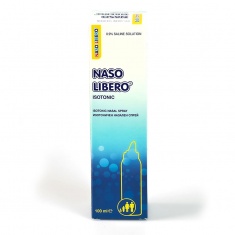 Naso Libero Inhalation 3% + HA, разтвор за инхалации, 3% NaCl и хиалурон 5 ml x15 броя