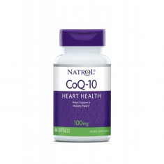 Natrol CoQ-10 100mg - Антиоксидант | 60 sgels