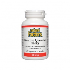 Natural Factors Биоактивен Kверцетин 50 mg х60 капсули