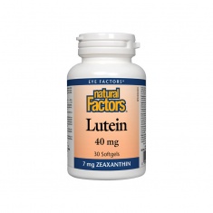 Natural Factors Лутеин 40 mg + Зеаксантин х30 софтгел капсули