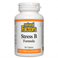 Natural Factors Витамин B Стрес Формула х90 таблетки
