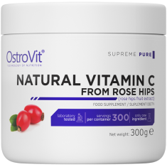 Natural Vitamin C Powder / from Rose Hips