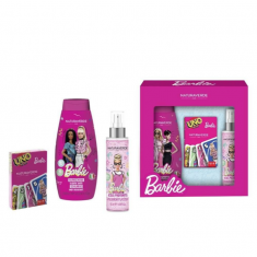 Naturaverde Barbie Комплект Парфюмна вода 100 ml + Душ-пяна 300 ml + Карти