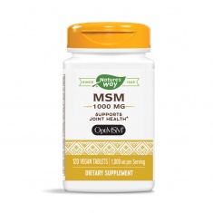 Nature's Way МСМ, Метилсулфонилметан 1000 mg x120 таблетки
