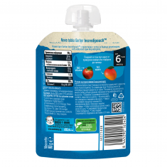 Nestle Gerber Пауч ябълка и манго 6м+ 80 g