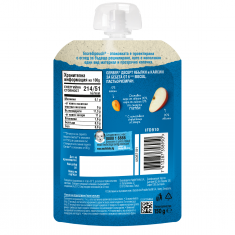 Nestle Gerber Пауч ябълка и кайсия 150g от 6-тия месец
