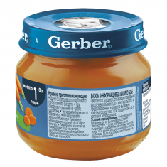 Nestle Gerber Пюре от моркови 80 g