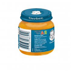 Nestle Gerber Пюре от зеленчуци със сьомга 6м+ 125 g
