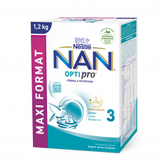 Nestle Nan 3 Optipro Адаптирано мляко 1200 g