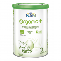 Nestle Nan 2 Organic Адаптирано мляко 400 g