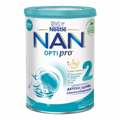 Nestle Nan 2 Optipro Адаптирано мляко 400 g