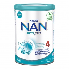 Nestle Nan 4 Optipro Адаптирано мляко 400 g