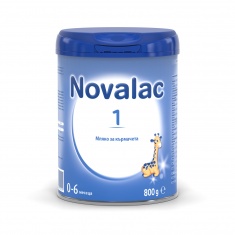 Novalac 1 Мляко за кърмачета 0-6 месеца 800 g