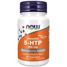 Now - 5-Htp 100 Мг - 90 Chewable Lozenges