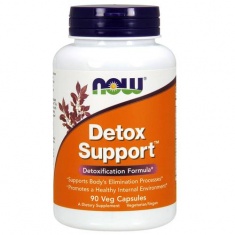 Now - Detox Support - 90 Капсули