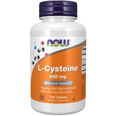 Now - L-Cysteine - 500 Мг - 100 Таблетки