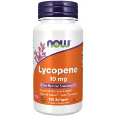 Now - Lycopene 10 Мг - 120 Дражета