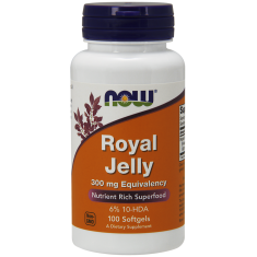 Now - Royal Jelly 300 Mg - 100 Softgels