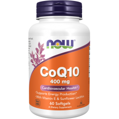 NOW CoQ10 400 mg x60 капсули