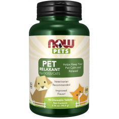 Now Pets - Pet Relaxant - 90 Chewable Tablets
