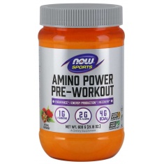Now Sports - Amino Power Pre-Workout - 600 G