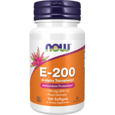Now Vitamin E-200 IU D-Alpha Tocopherols