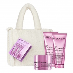 Nuxe Hair Prodigieux Шампоан за блясък 200 ml + Балсам за блясък 200 ml + Възстановяваща маска 200 ml