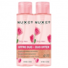 Nuxe Very Rose Успокояваща мицеларна вода 2x 400ml
