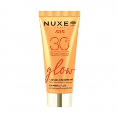 Nuxe Sun SPF30 Glow Слънцезащитен флуид с бляскав ефект 40 ml