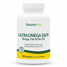 ОМЕГА 3-6-9 / Ultra OMEGA - NaturesPlus (90 капс)