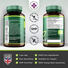 Organic Moringa - Био Моринга 600 mg 120 Веган Капсули