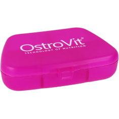 Ostrovit Pillbox / Кутийка за капсули / Pink