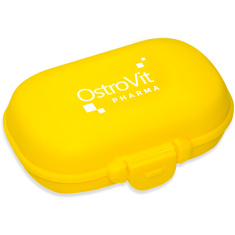 Ostrovit Pillbox / Кутийка за капсули / Yellow