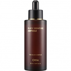 Ottie Black Signature Премиум Ампула за лице с черен комплекс 50 ml