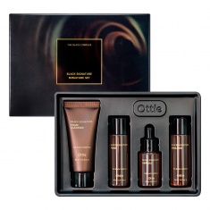 Ottie Black Signature Премиум Мини Сет от 4 части с черен комплекс 