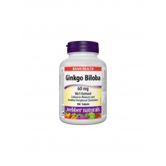 Памет, концентрация, кръвооросяване - Гинко билоба 60 mg, 180 таблетки
