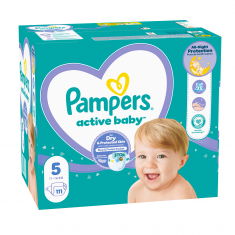 Pampers Active Baby Mega Box пелени 4 Макси х132 броя