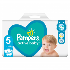 Pampers Active Baby Mega Box пелени 5 Джуниър х110 броя